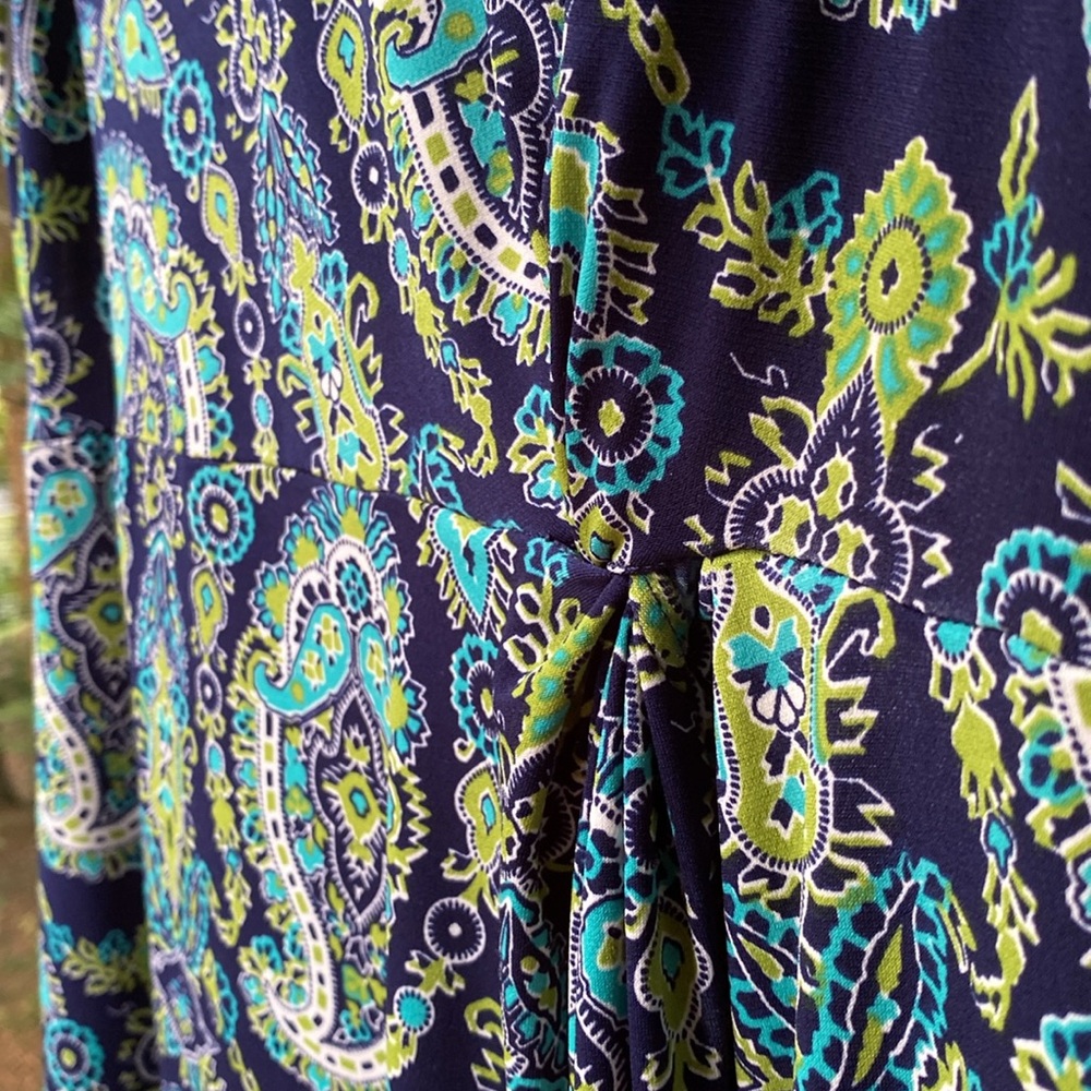 Leota Knot Detail Maxi Dress XL 16 - Picture 6 of 10